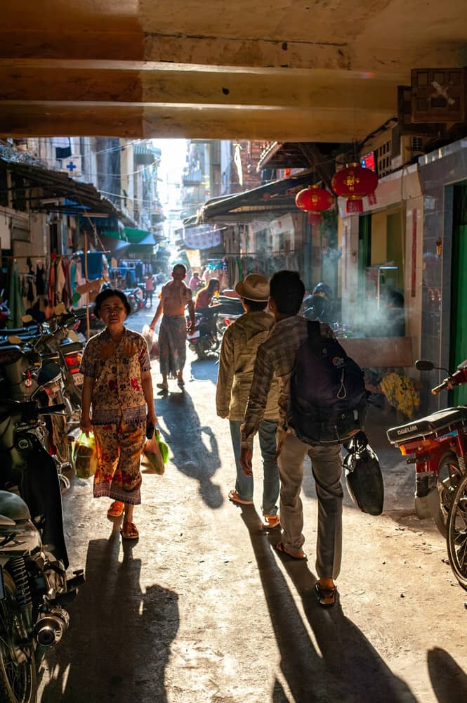 Home tea Phnom Penh street Photo Tour