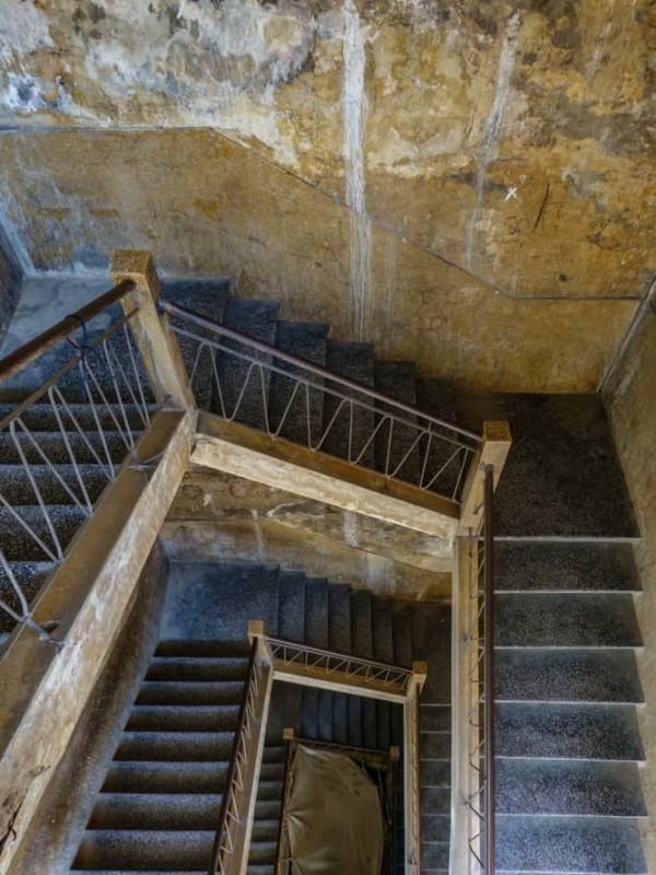 Stairs from above